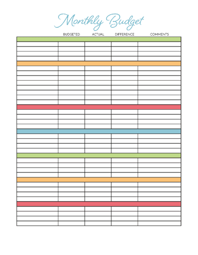 Budget Binder Printable: How To Organize Your Finances