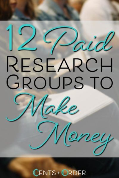 research focus groups paid